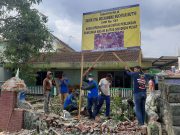 Gotong Royong Renovasi dan Perluasan Masjid Baitus Shiddiqin Pusat