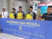 Semarak Pelaksanaan 1000 Paket Santunan Shiddiqiyyah Diberangkatkan dari Jaami’atul Mudzakkirin Bogor
