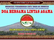 PCTA Indonesia Bersatu Mendo’akan Keselamatan dan Berikan Bantuan Kepada Korban Erupsi Semeru