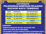 Hari Terakhir Pendaftaran Bimbingan Khusus Buchur dari Mursyid Thoriqoh Shiddiqiyyah Indonesia