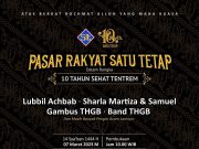 Menanti Gebyar Pasar Rakyat Berbagai Produk Serta Penampilan Istimewa