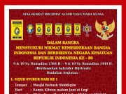 Mensyukuri Kemerdekaan Bangsa Indonesia dan Berdirinya NKRI Hitungan Hijriyyah