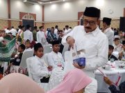 Dhibra Pusat Santuni Lebih dari 300 Anak Yatim dan Fakir Miskin