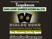 Pesantren Majmaal Bahrain Hubbul Wathon Terbitkan Buku P Samber Nyowo, Hari ini akan Dibedah