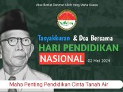 Sambut Gerakan Syukur PCTA Indonesia Siap Gelar Hardiknas Secara Nasional